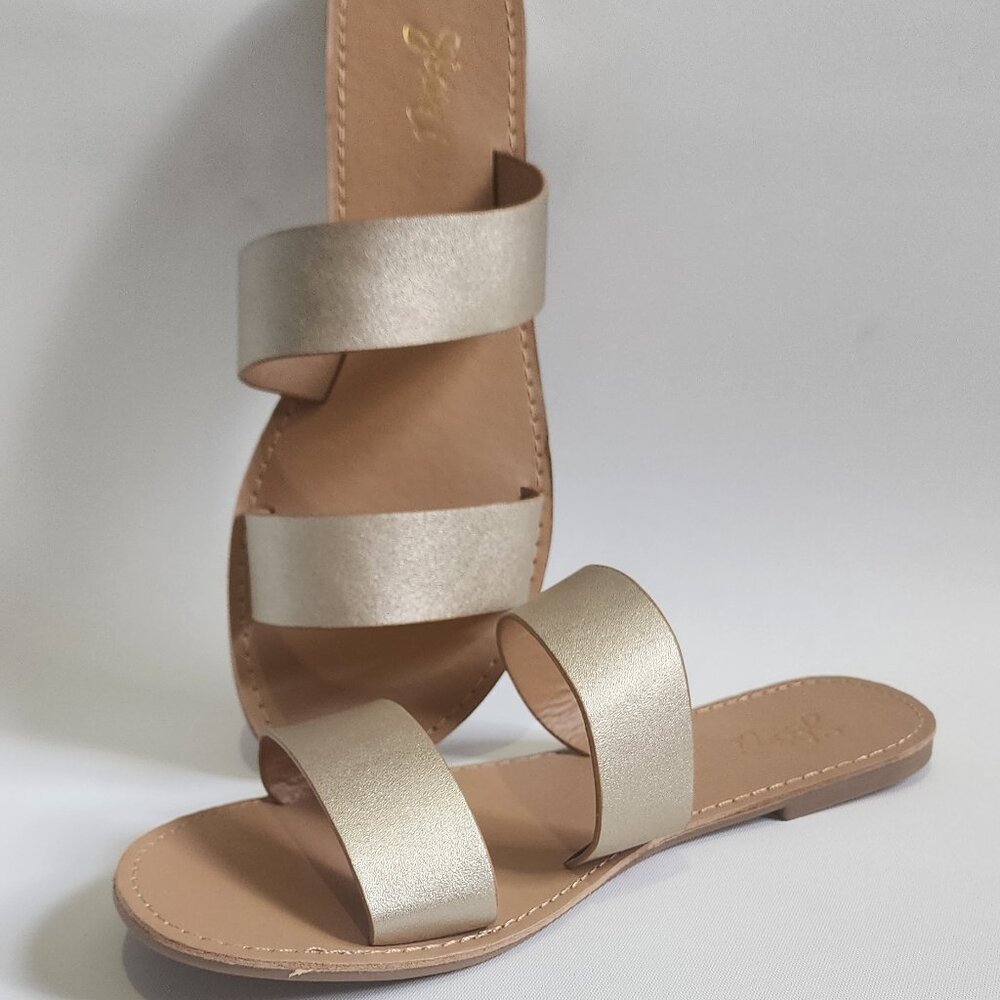 Flat Slip On Sandals